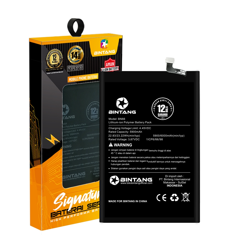 BATT  POCO C40/BN66 6000MAH