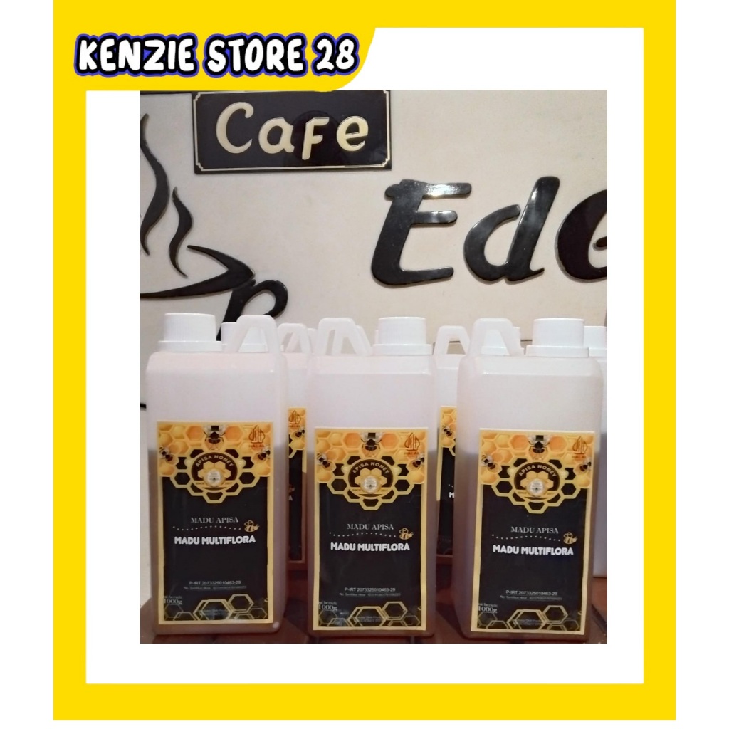 

Madu Apisa Multiflora 1.000gr Murni Bersertifikat P-IRT