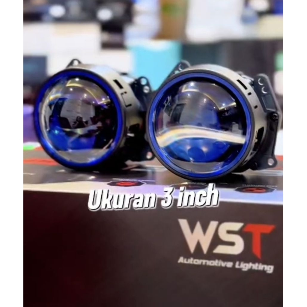 LAMPU PROJECTOR BILED WST 3 INCH A38 60 WATT BLUELENS