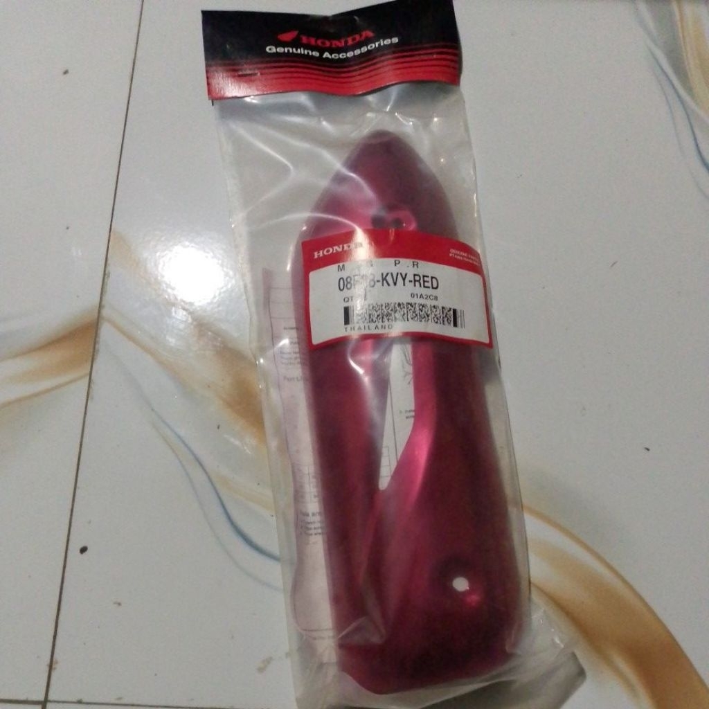 tutup/tameng.aksesoris.knalpot.honda beat original
