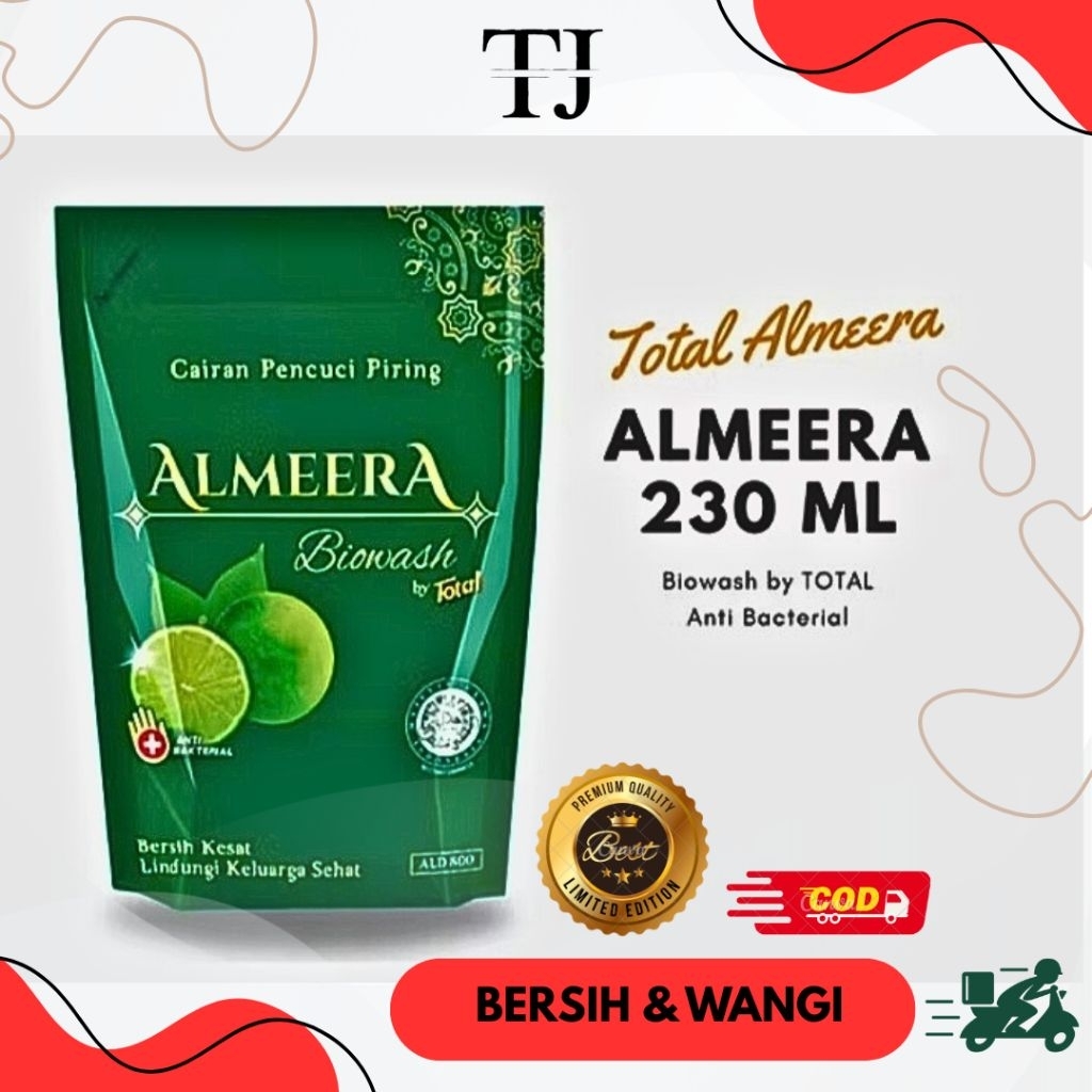 PROMO SABUN CUCI PIRING TOTAL ALMEERA 230ML TERMURAH