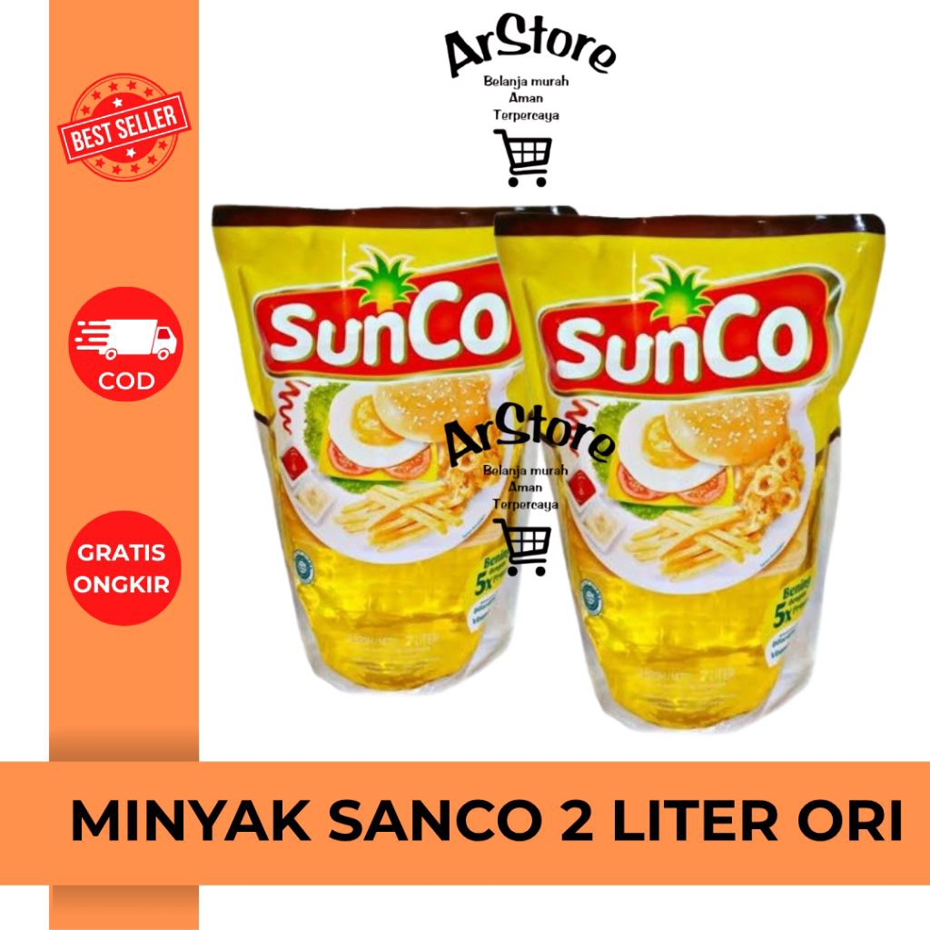 

MINYAK GORENG SANCO 2 LTR ORIGINAL !!!!