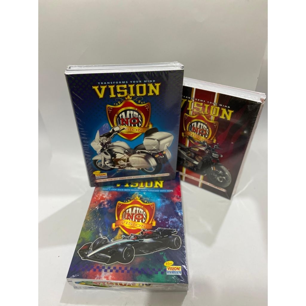 

BUKU TULIS VISION 1 PAK ISI 10 BUKU (SATU BUKU ISI 38 LEMBAR)