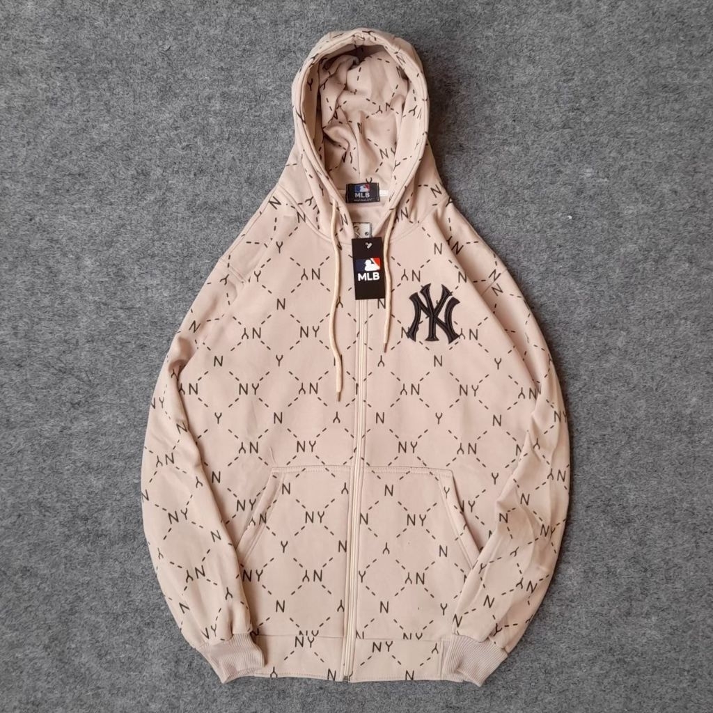 Hoodie Zipper NY new Era full print fulltag lebel