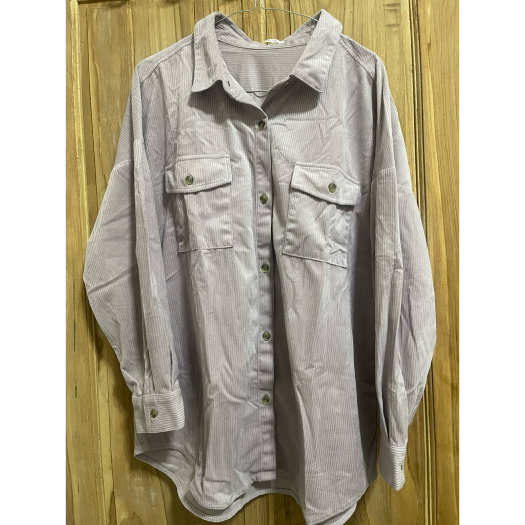 kemeja corduroy colza