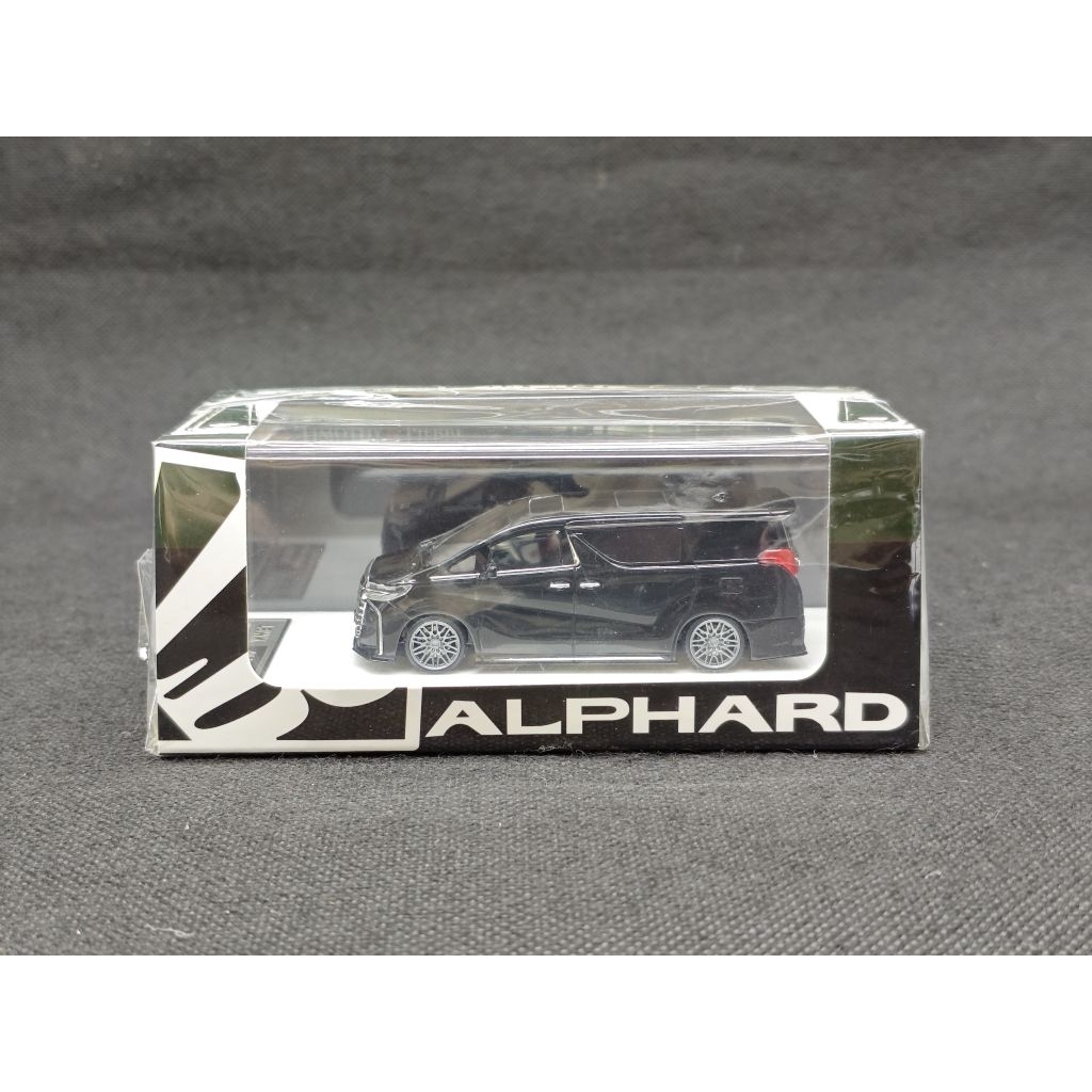 Timothy Pierre 1/64 LBWK Toyota Alphard Black Resin