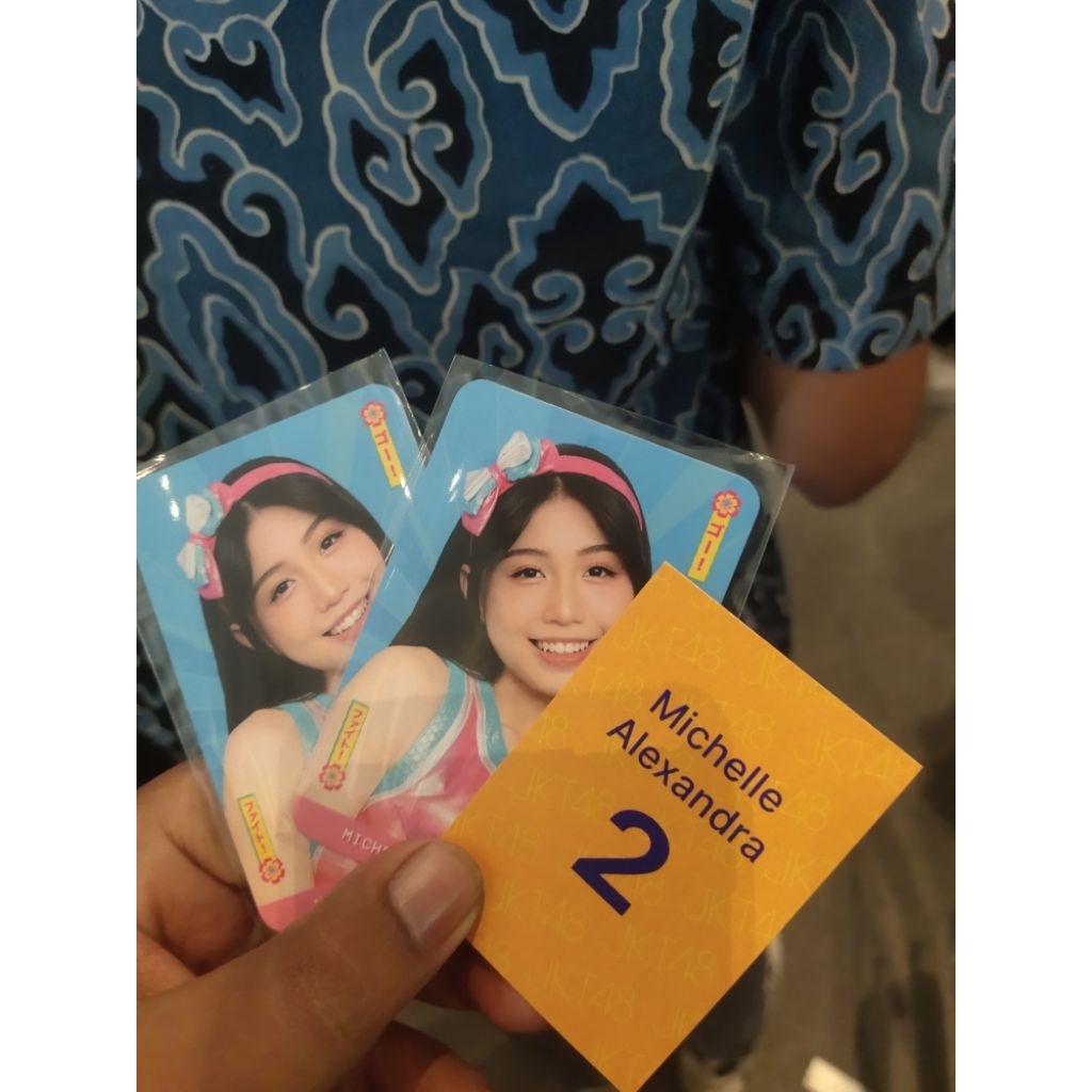 Photocard Michie JKT48 All in Tour