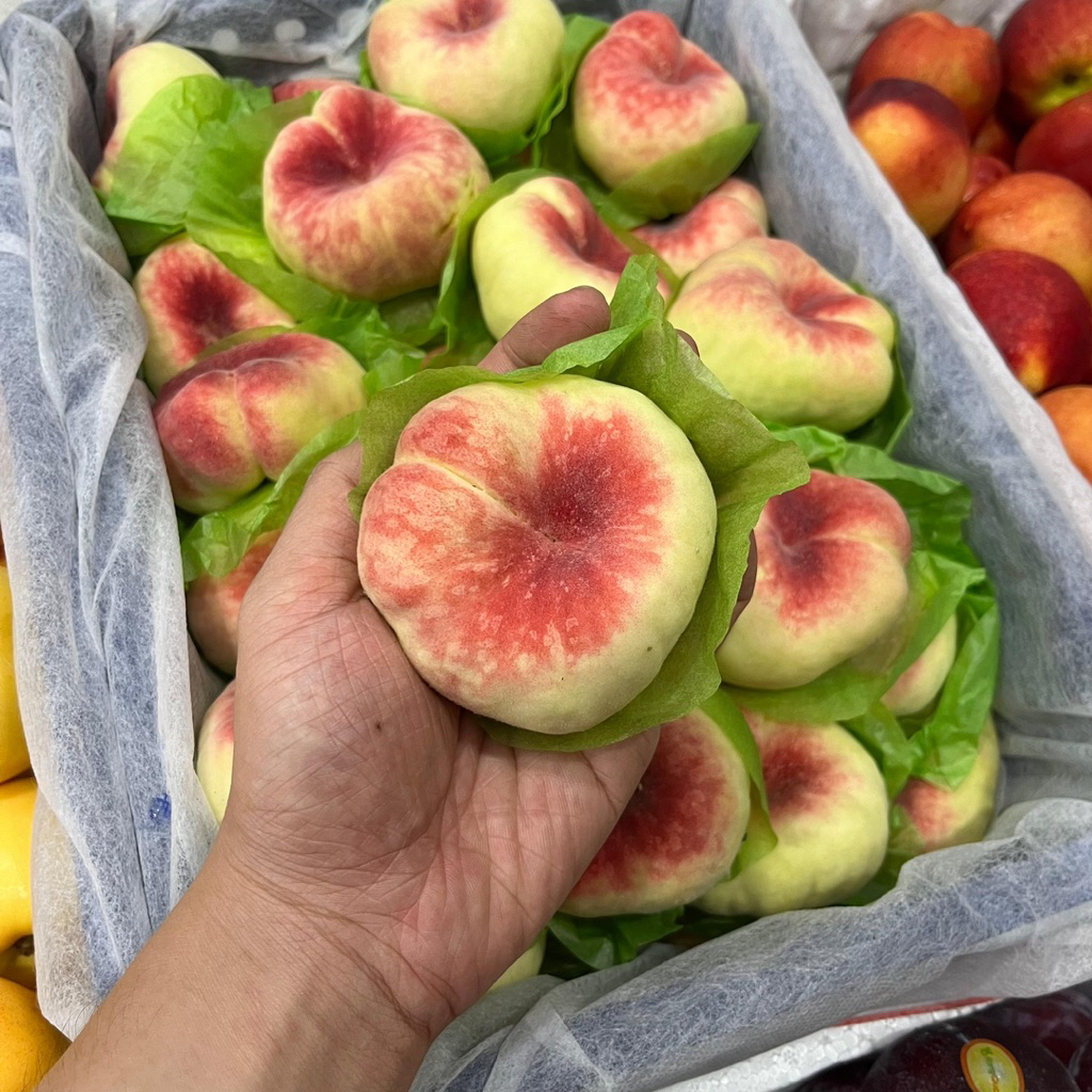 

DONUT PEACH | RRC Buah Persik Manis Lembut Berair