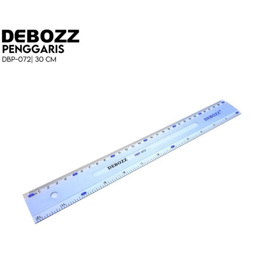 

Mistar / Penggaris Debozz 30 cm