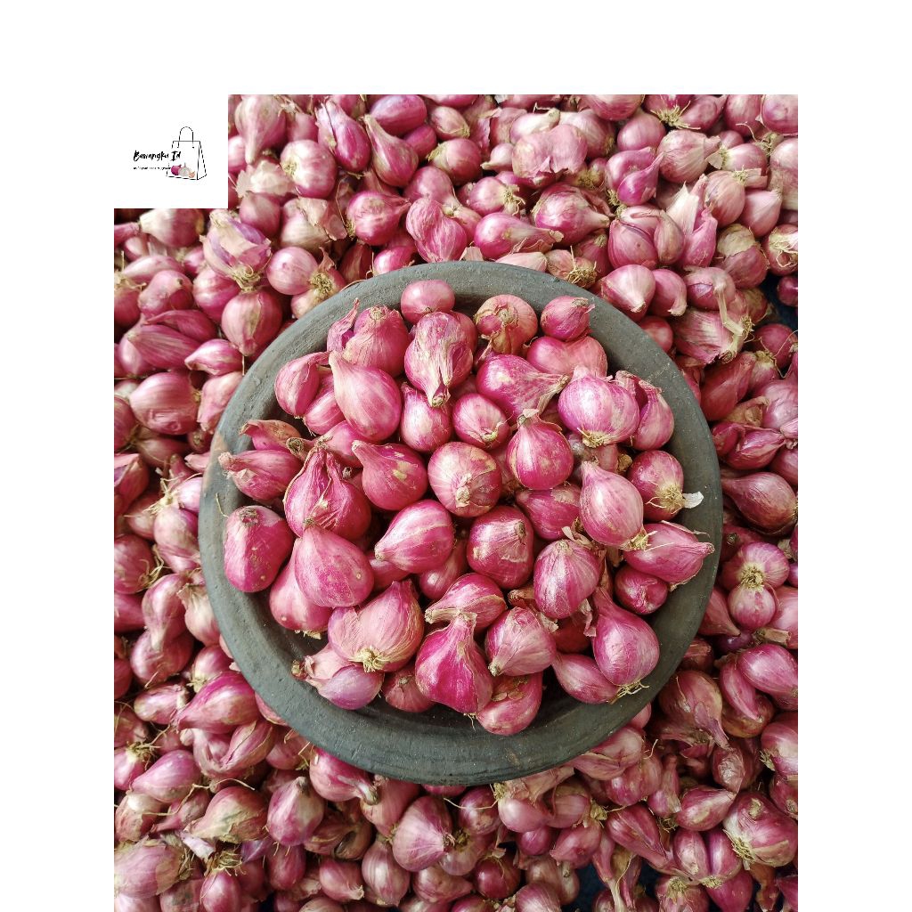 

Bawang merah kering ukuran sedang 1kg 500gr