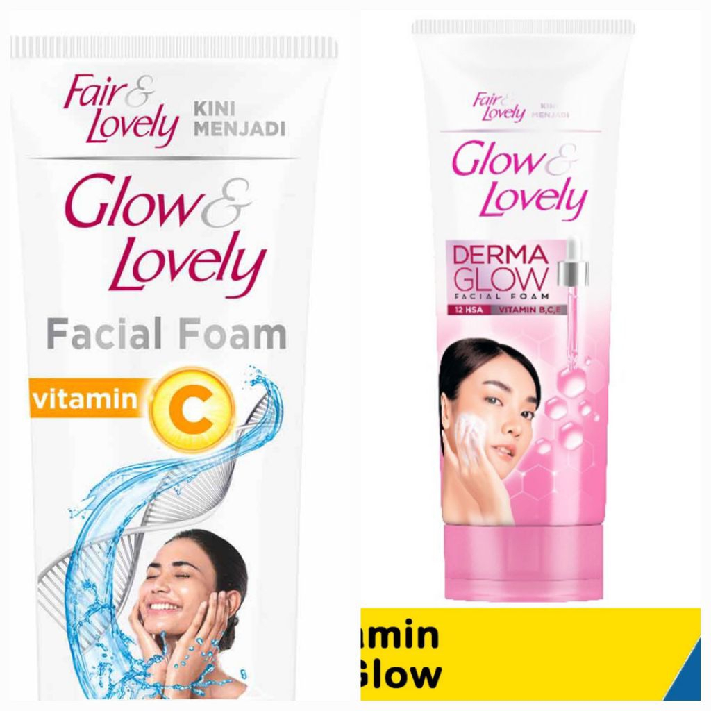 FAIR & LOVELY Facial wash /Fair Lovely Sabun PENCUCI MUKA Multi Vitamin 100gr