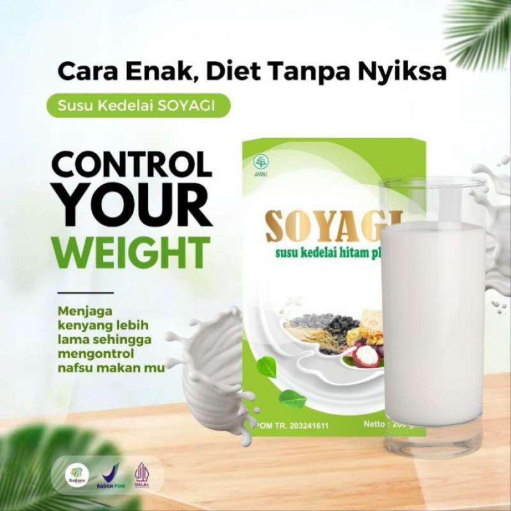 

SOYAGI SUSU KEDELAI HITAM PLUS | BARIKLANA