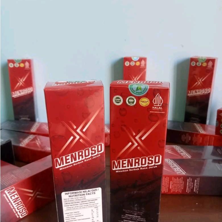 

Menroso Minuman Serbuk Rasa mixberry Halal bikin manteng lan roso
