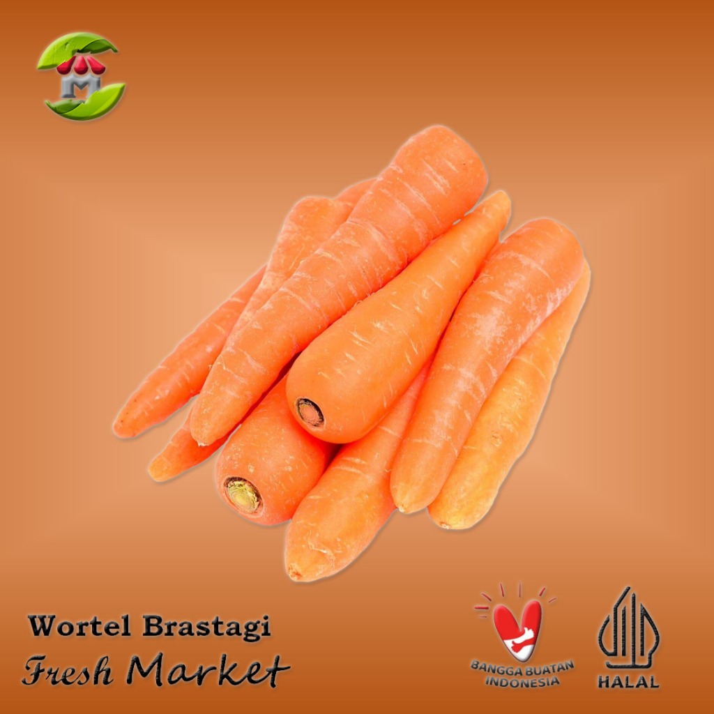 

[Bintaro] Wortel Brastagi Pack 450gr - 500gr