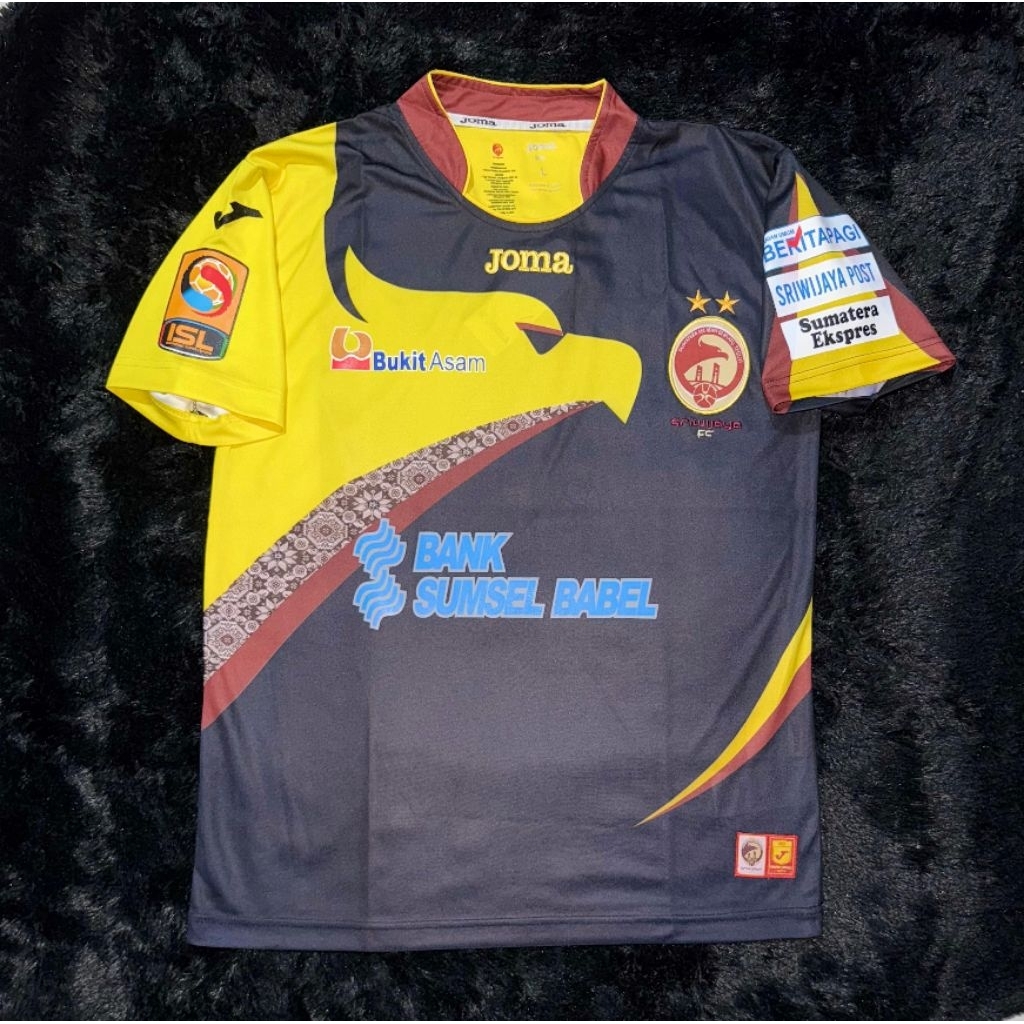 Jersey Sriwijaya FC Away 2012-2013 Original Player Issue Size L NNS PONARYO 11