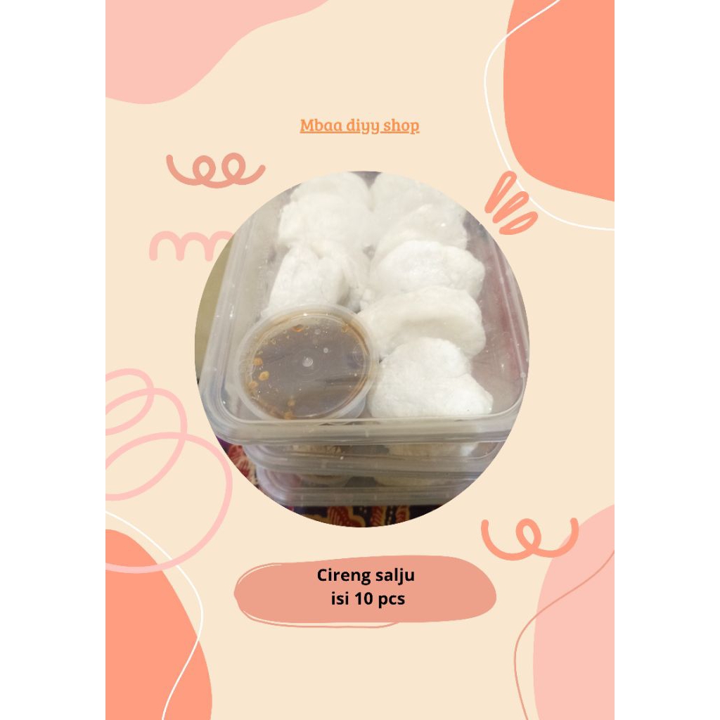 

cireng salju plus bumbu
