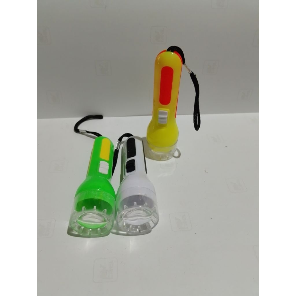 gantungan senter besar/senter putih led/gantungan senter mainan