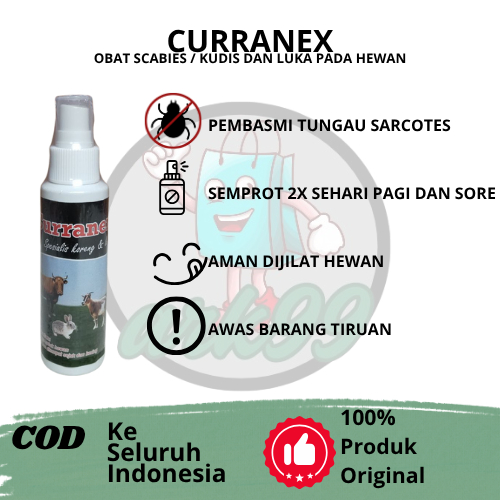 obat gudik kudis luka pada hewan semprot