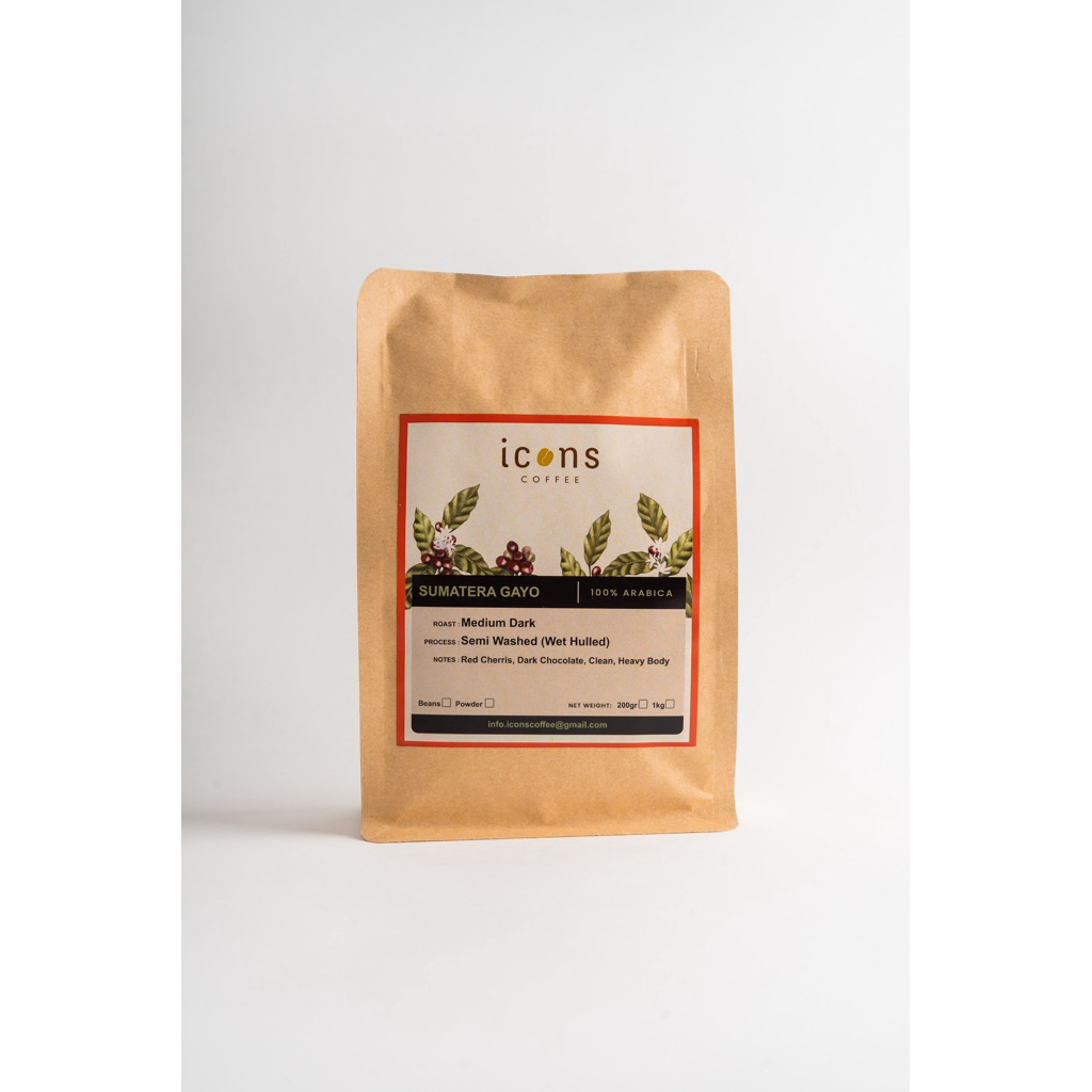 

Sumatera Gayo Arabica Coffee - Espresso Roast - 200gr