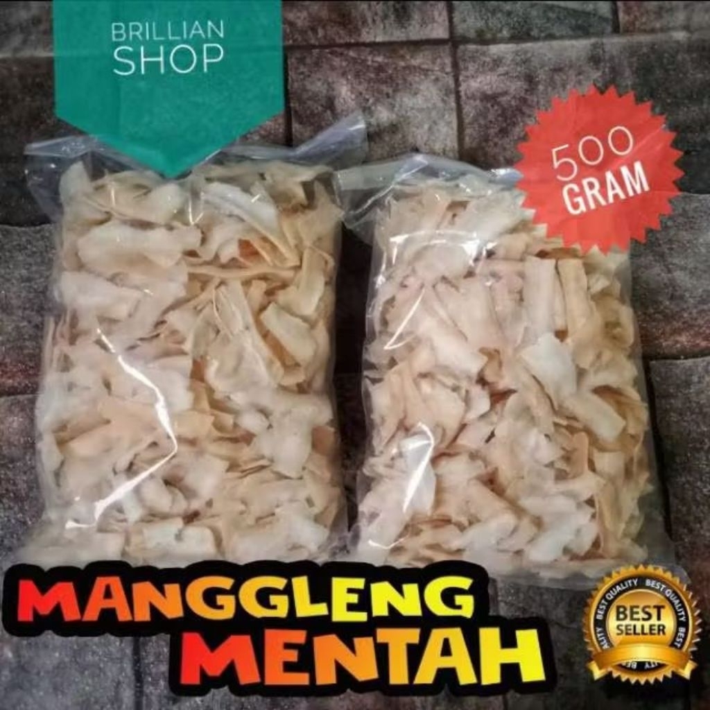 

Manggleng Singkong Mentah 500 Gr Krecek Keripik Singkong Menggeleng