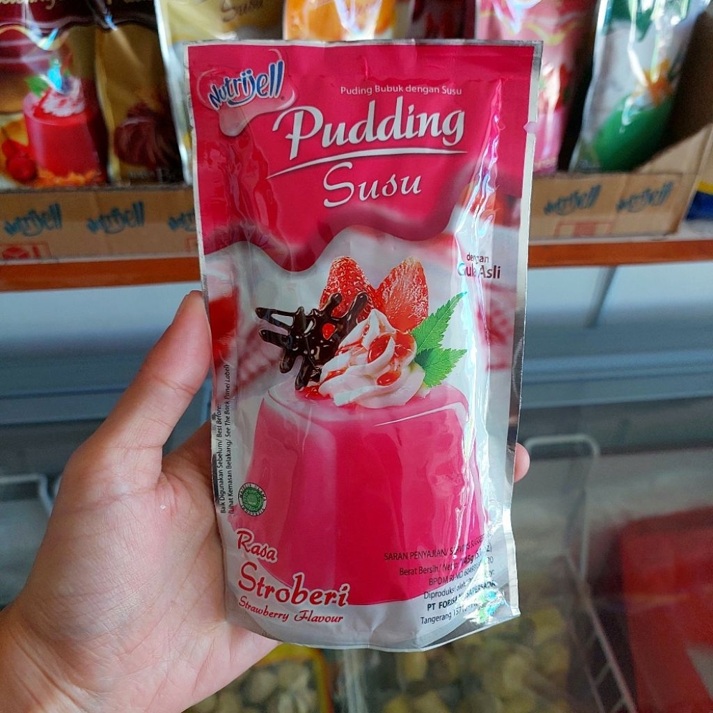 

Nutrijell Pudding Bubuk Rasa Strawberry