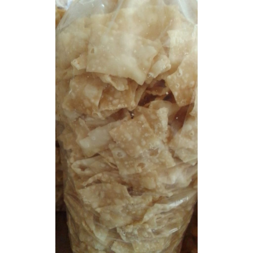 

keripik pangsit renyah gurih banget 500gr