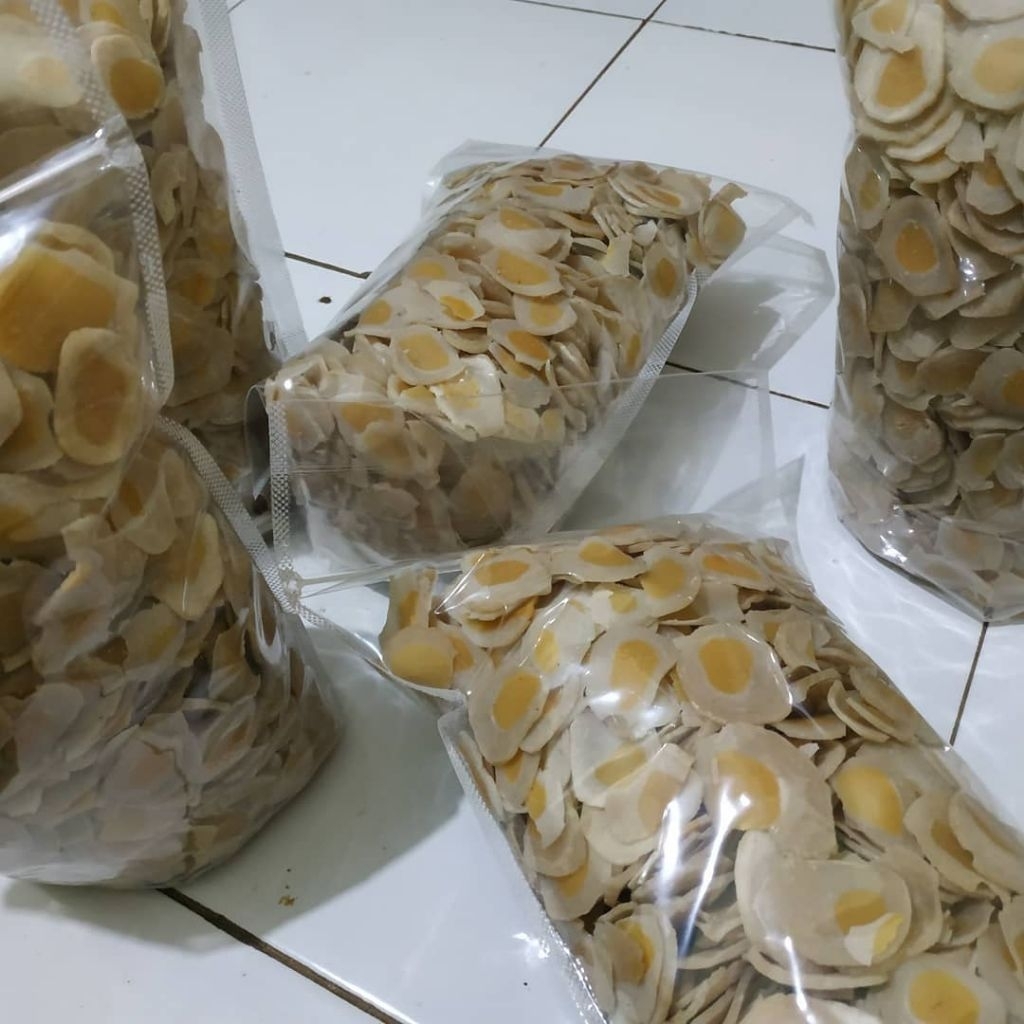 

kerupuk telur bebek asin