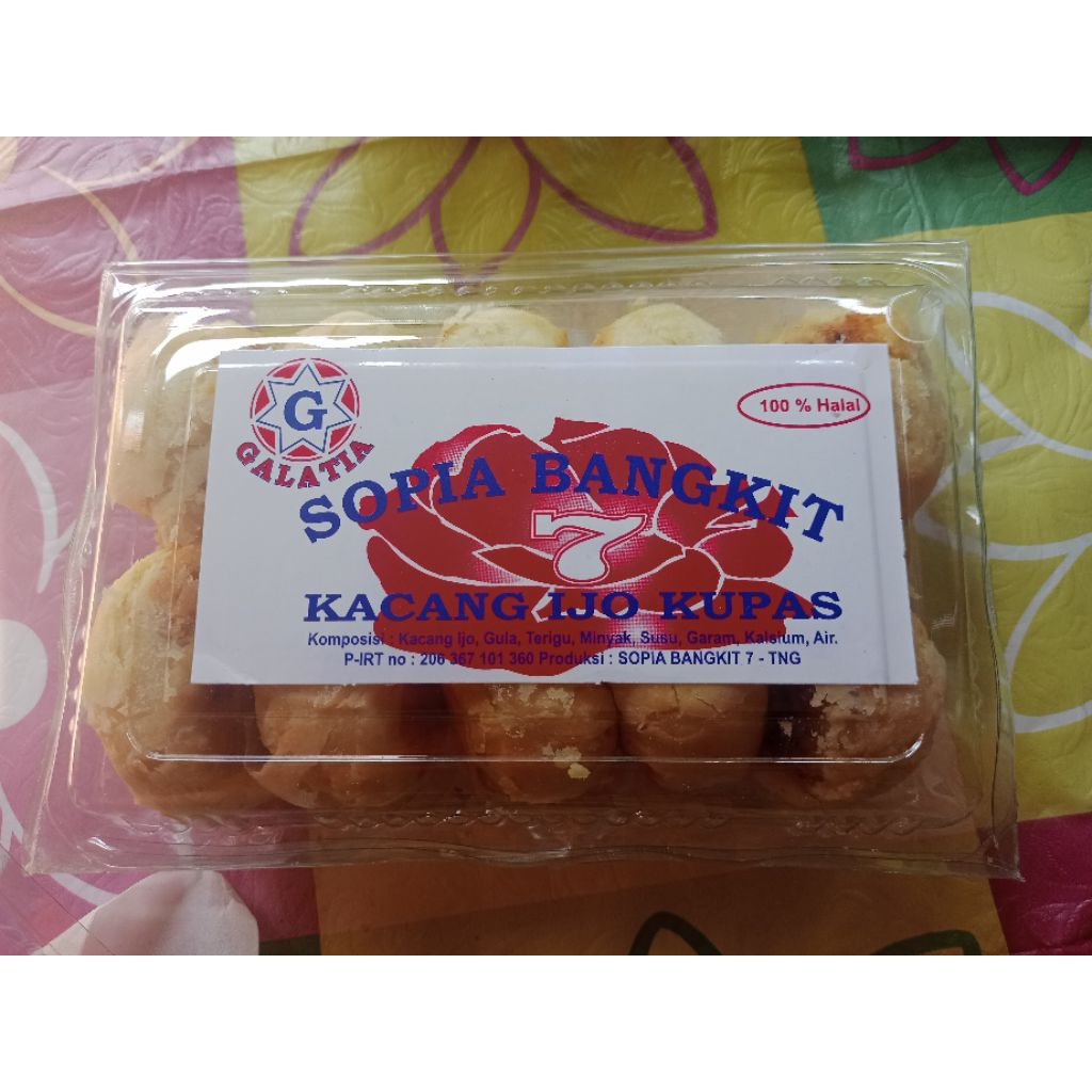 

Sopia Bangkit / Bakpia Kacang Ijo/ Bakpia/ Pia Bangkit /Pia Kacang Ijo Kupas