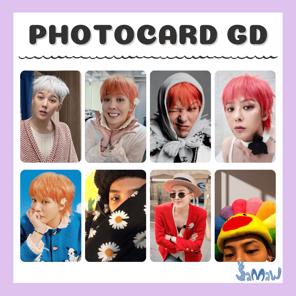 Photocard Unofficial GD | Photocard GDragon Custom