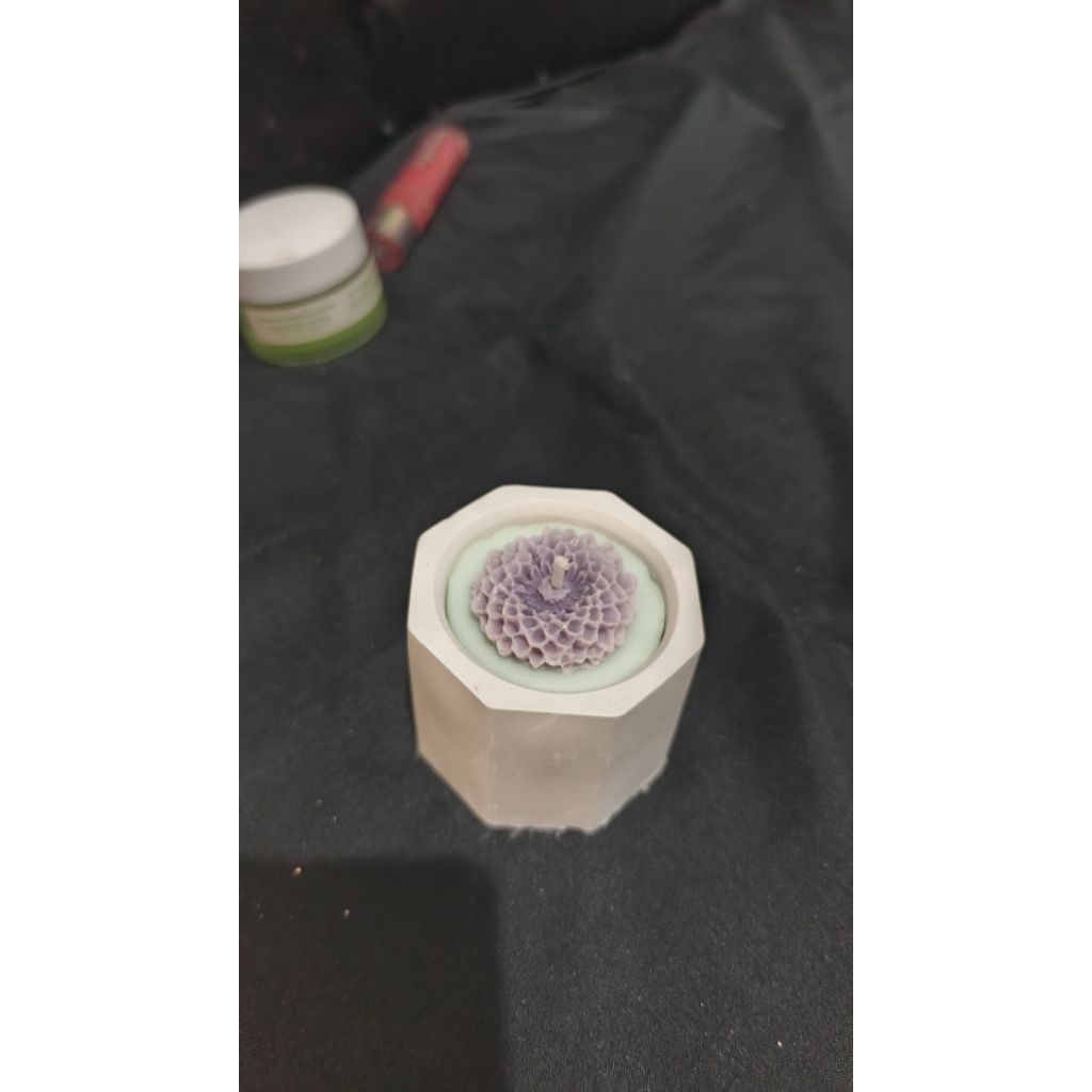 lilin aromaterapi bunga toping