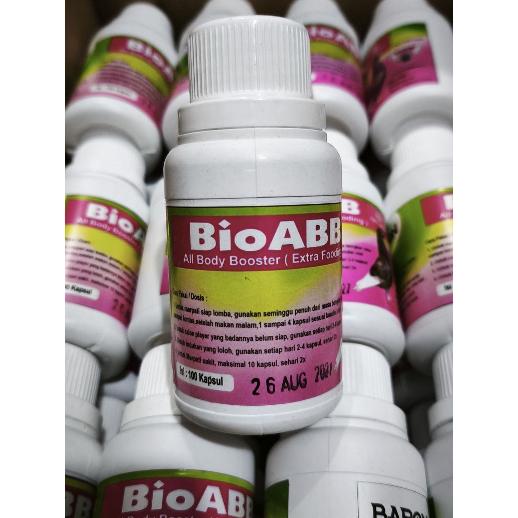 BioABB Baron jamu merpati bio abb Extra Fooding isi 100 kapsul