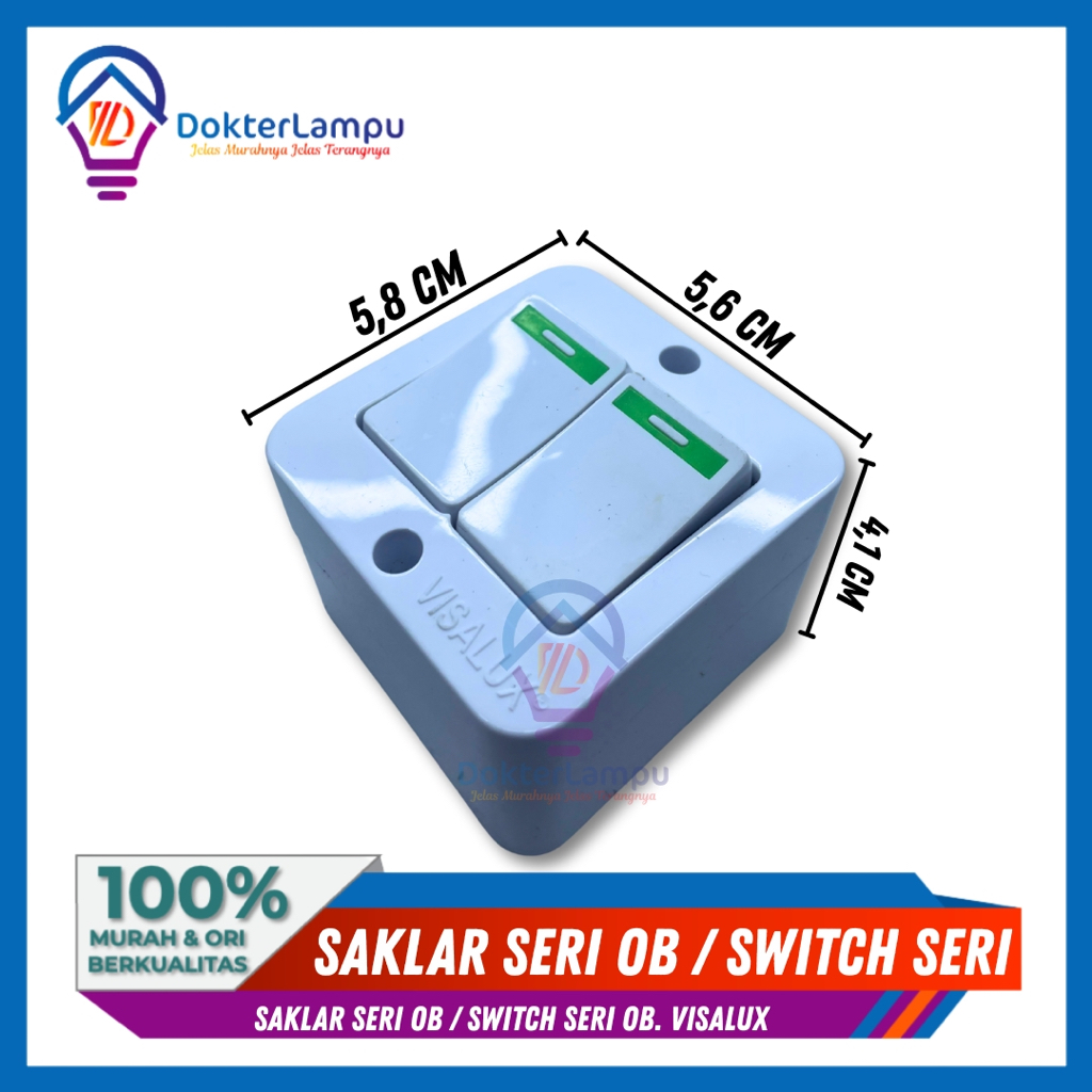 SAKLAR SERI OB / SWITCH SERI OB. VISALUX