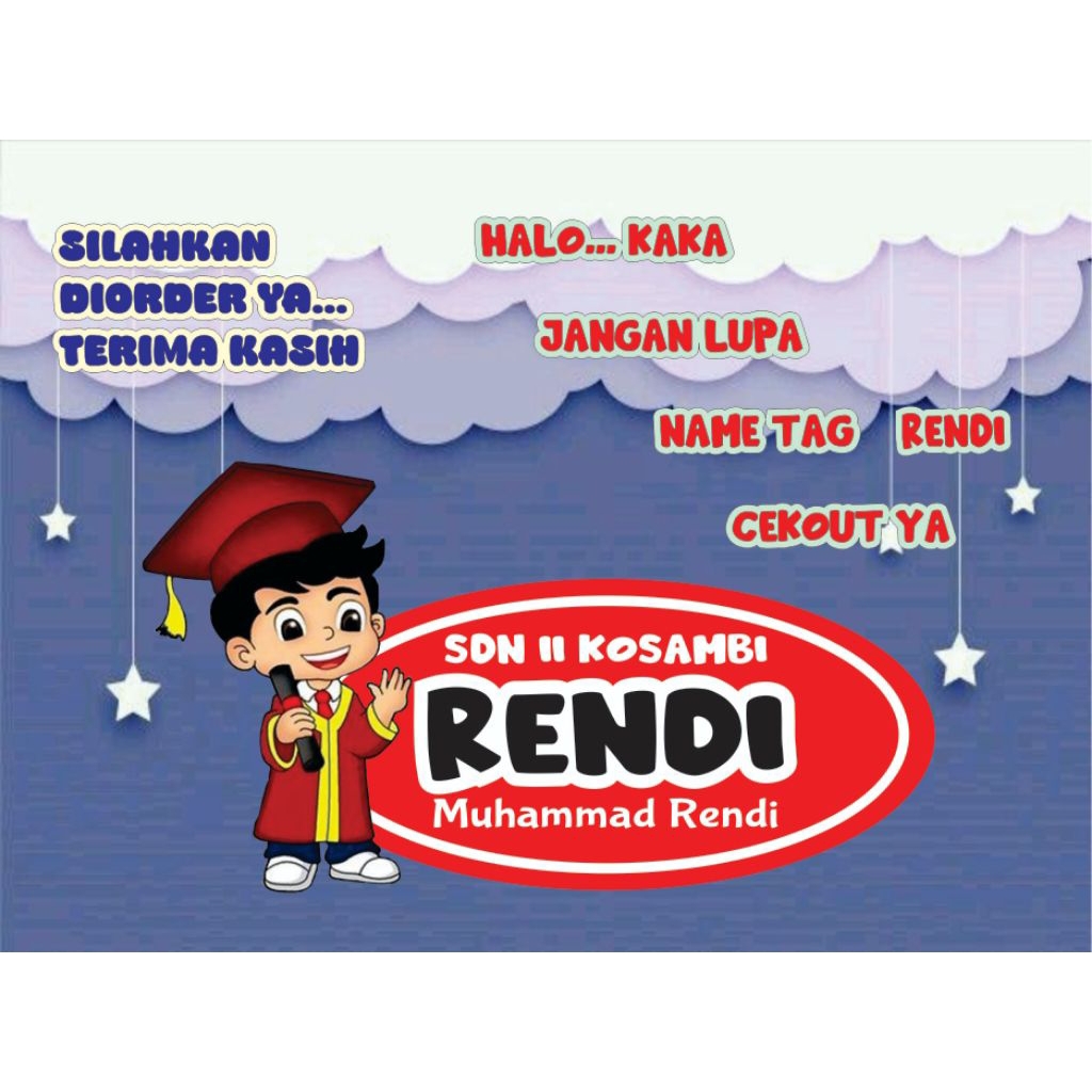 

Name tage jepit baju