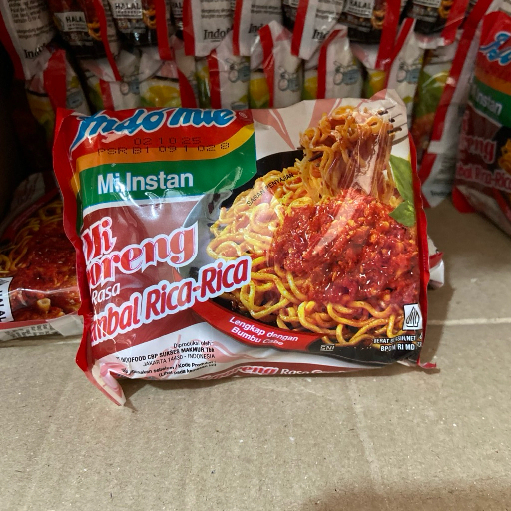

Mie Indomie rasa sambal rica rica 5-10pcs