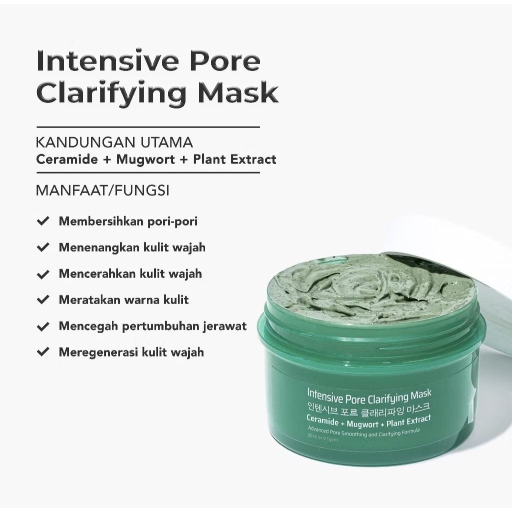 ELFORMULA Intensive Pore Clarifying Mask - Mugwort Mask Elformula