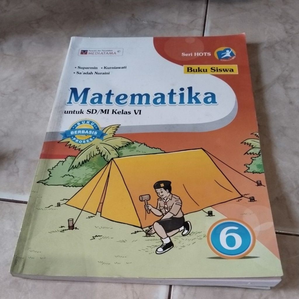 BUKU SISWA MATEMATIKA SD / MI KELAS 6 MEDIATAMA