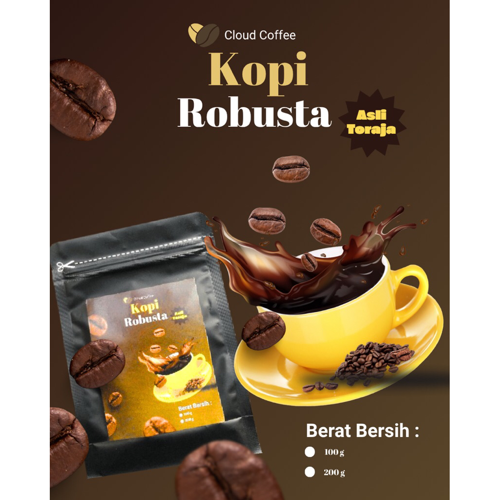 

Kopi Robusta Asli Toraja