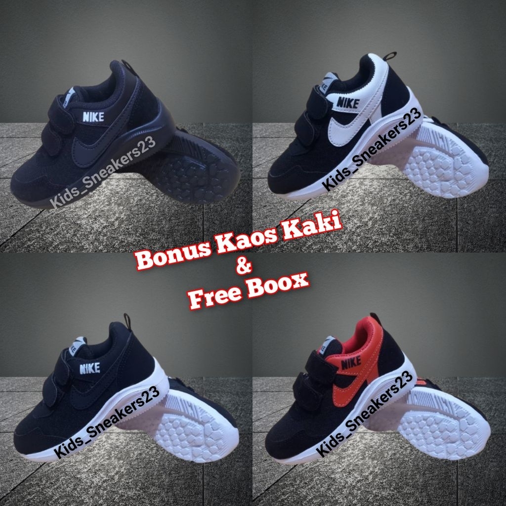 SEPATU SEKOLAH ANAK LAKI LAKI PEREMPUAN SEPATU SNEAKERS NIKE TABUNG ANAK