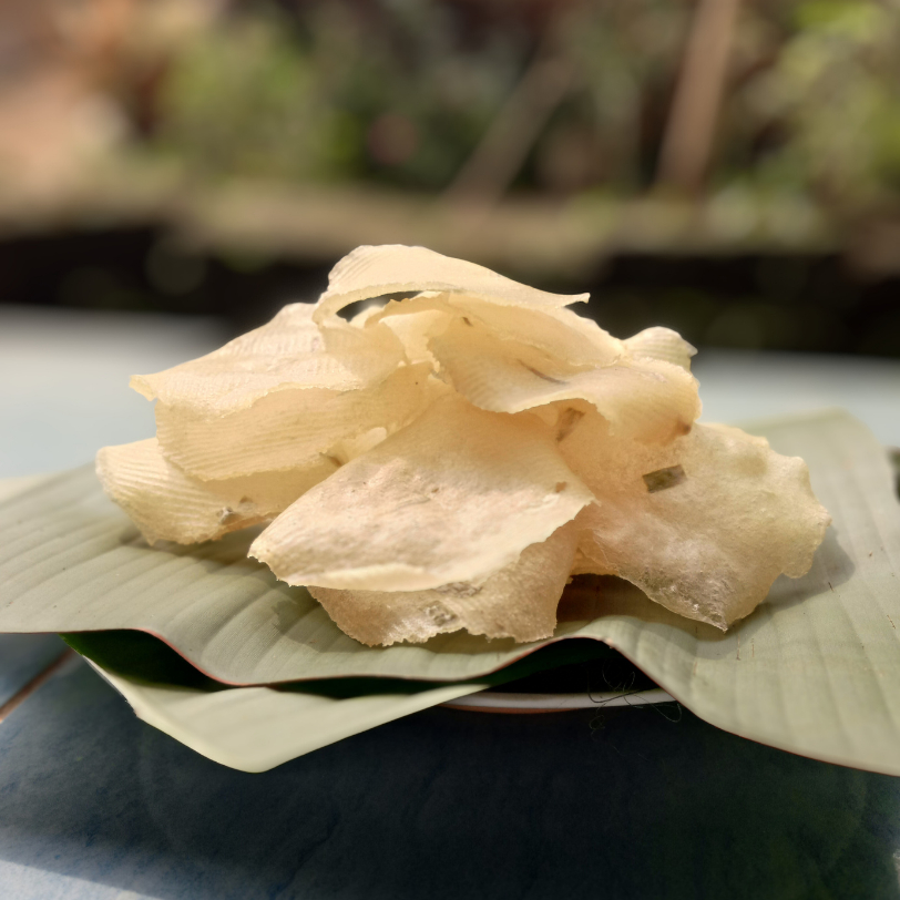 

Opak singkong mentah/ kerupuk singkong diameter 10cm