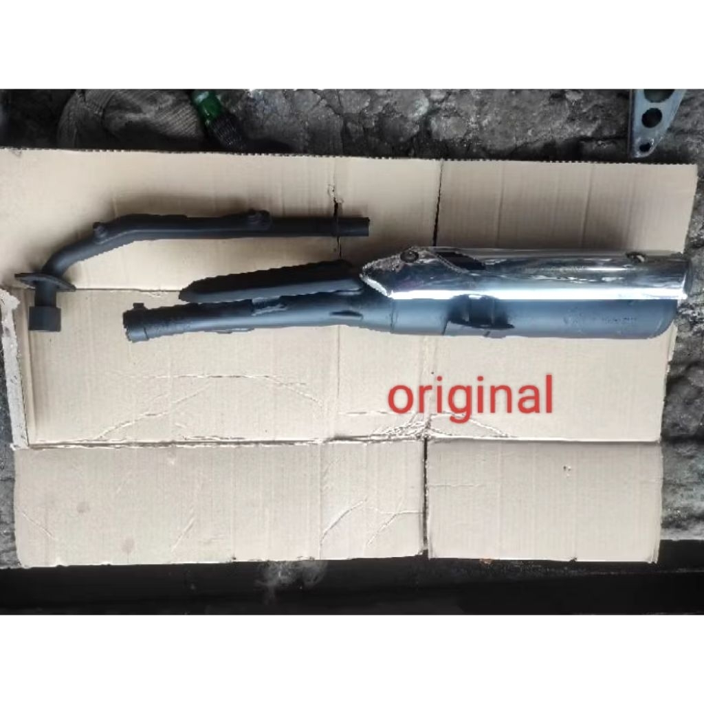 KENALPOT VEGA ZR VEGA RR SECOND ORIGINAL
