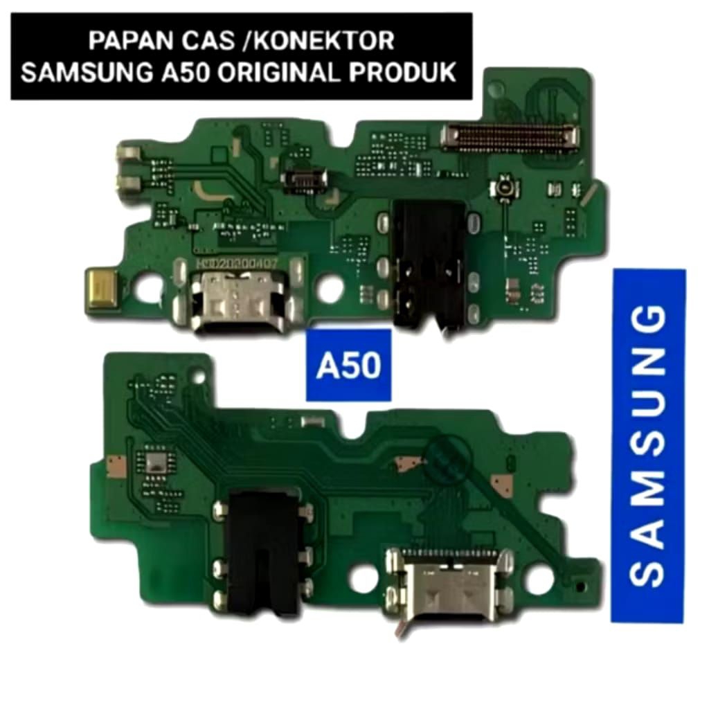 papan cas konektor cas samsung A50 original board cas pengganti