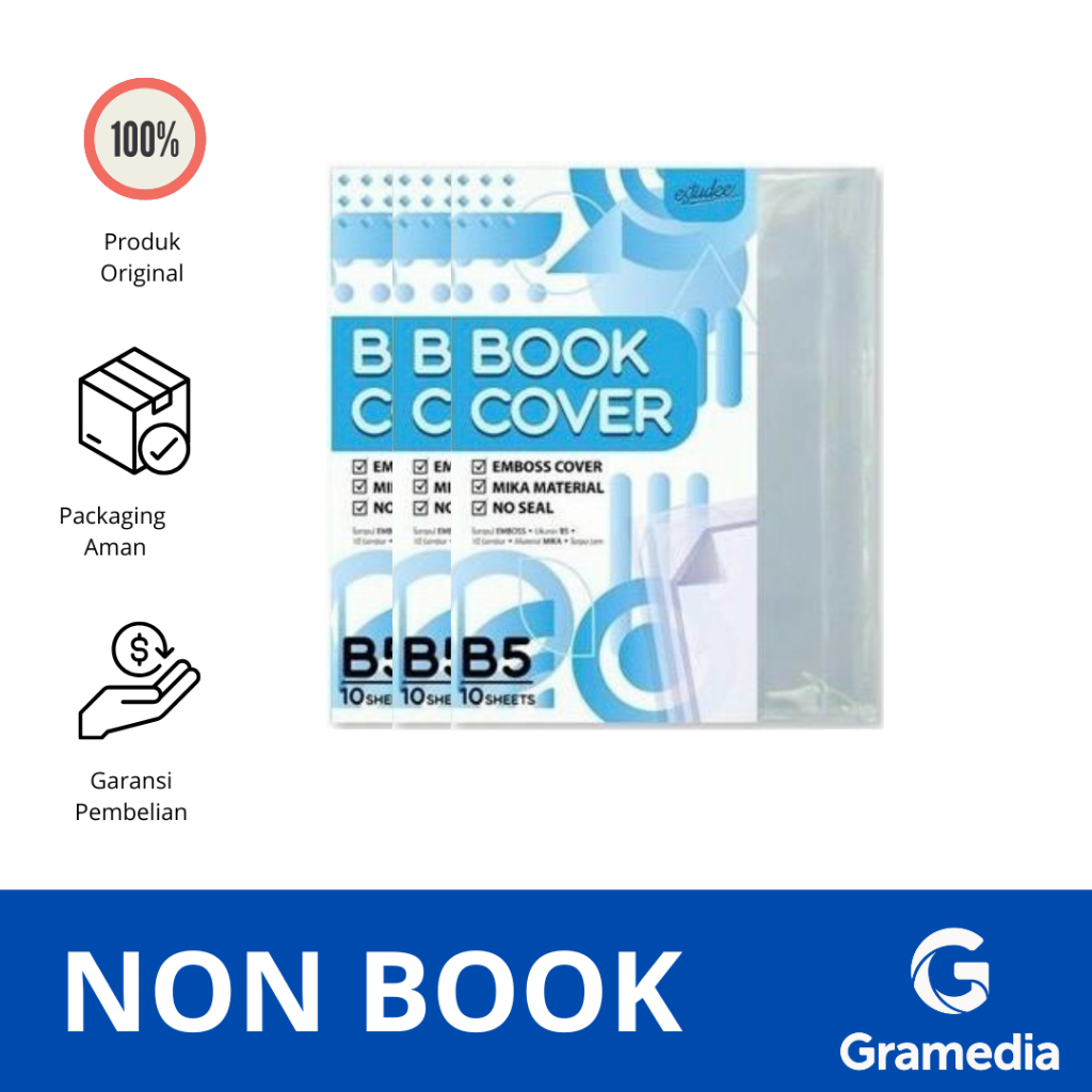 

Gramedia Daan Mogot - Estudee Sampul Mika Emboss B5 Isi 10 J