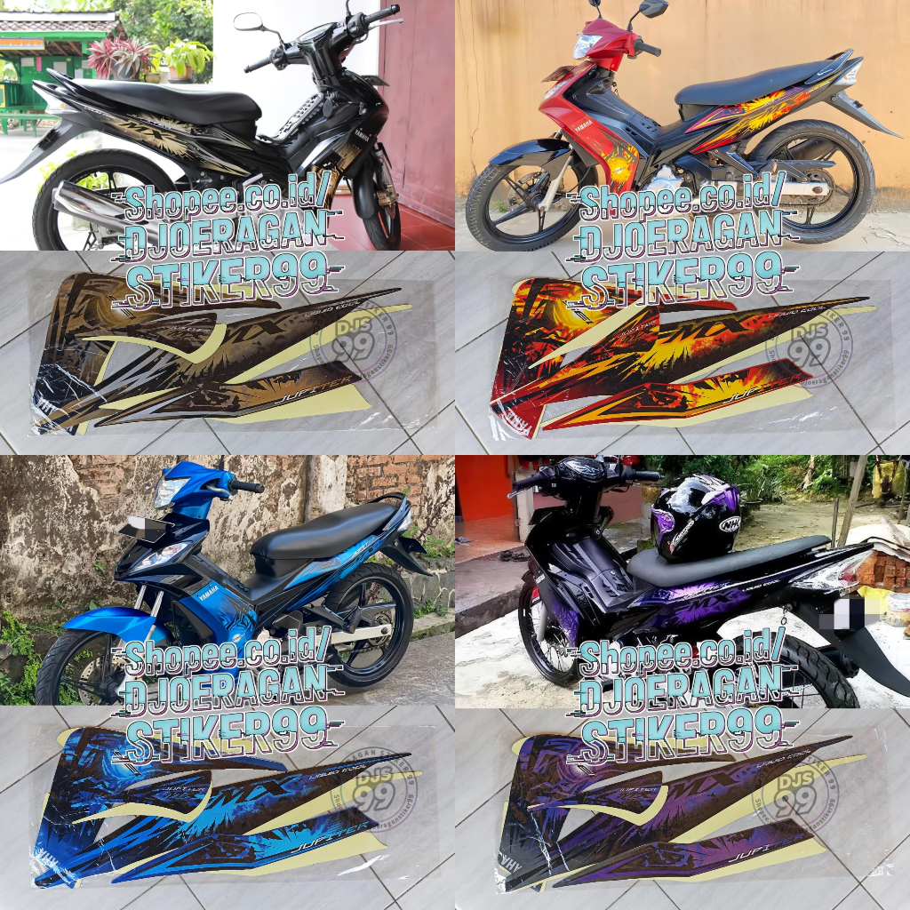 Striping Yamaha Jupiter MX 2009 Stiker Sticker Lis Jupiter Mx Std 2009