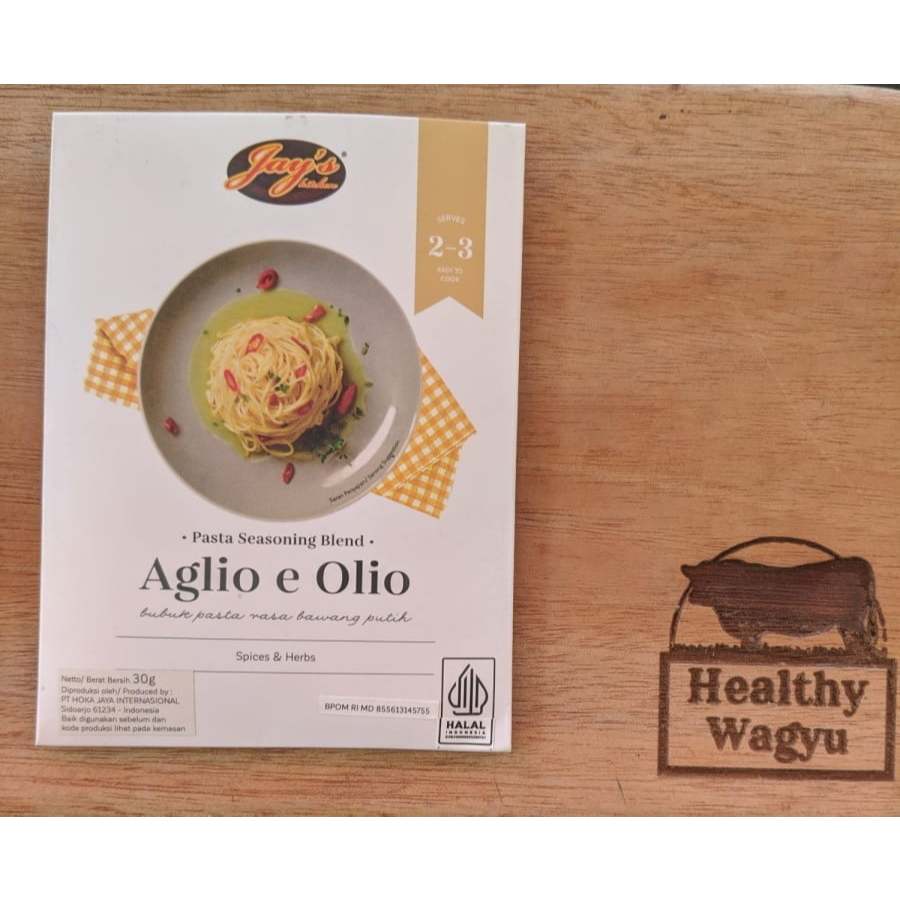 

[oddsolshop] pekanbaru/Jays Aglio E Olio 30GR Pasta Seasoning Blend Bumbu Masak Instan Italian Food