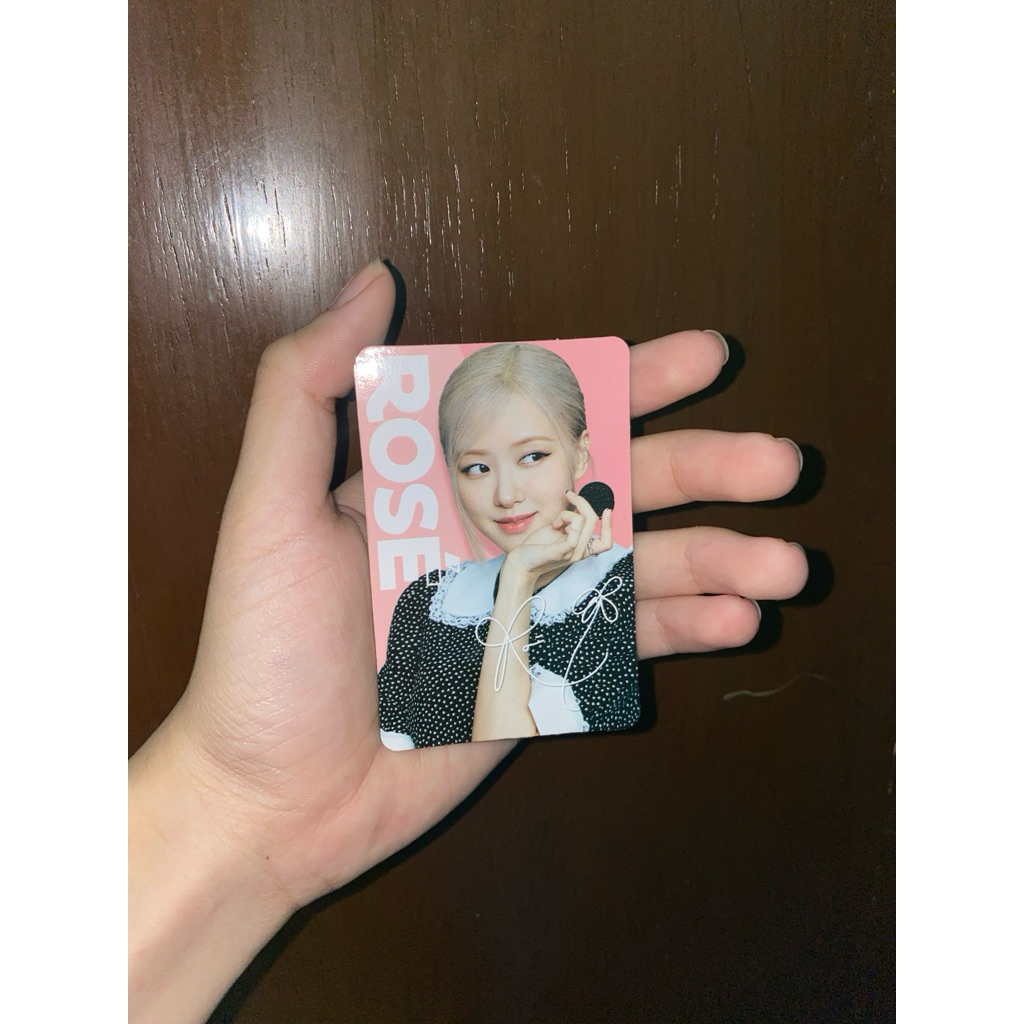 Rose Blackpink Photocard