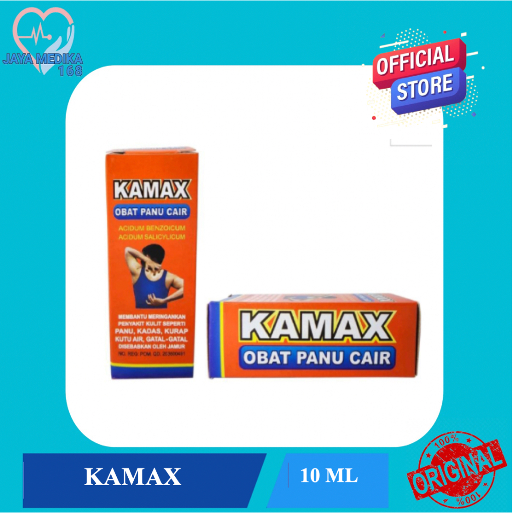 Kamax (obat panu,kadas,kurap kutu air cair) 10ml