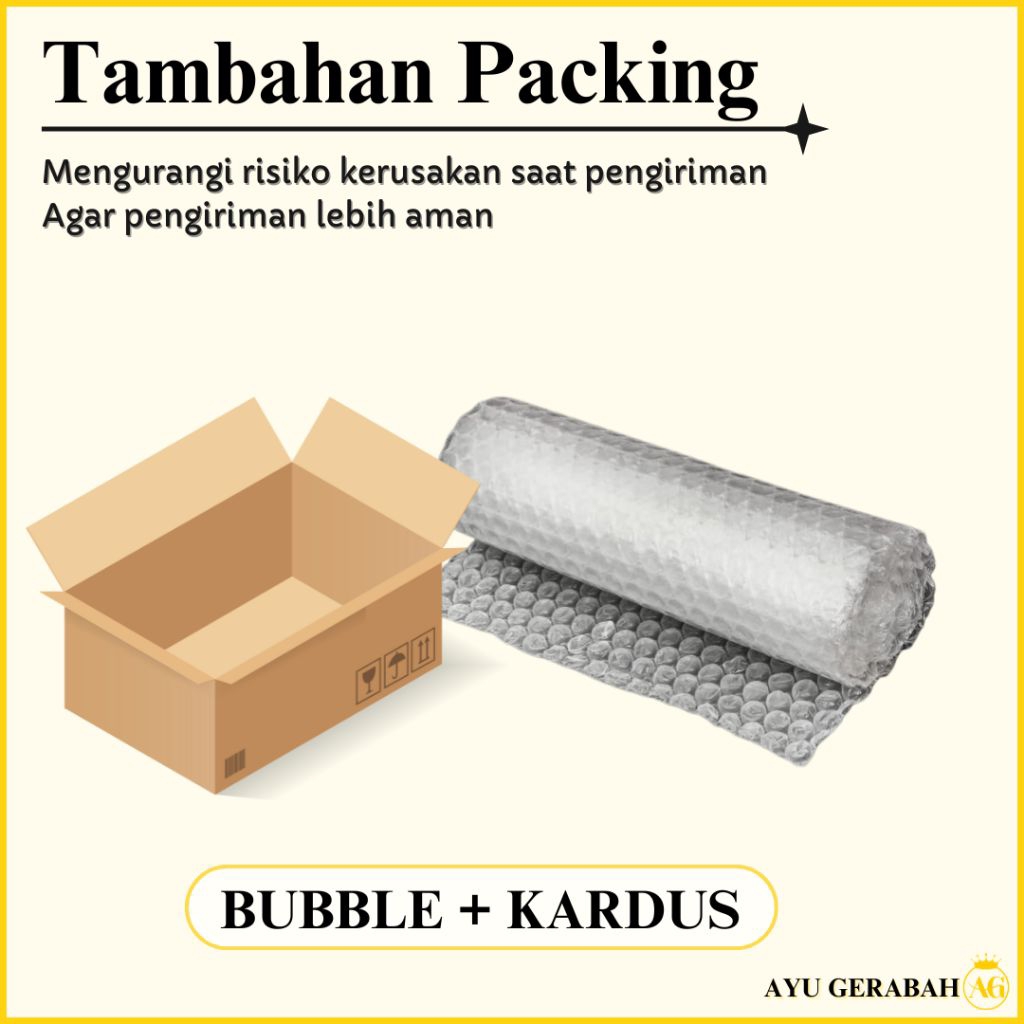 

TAMBAHAN PACKING KARDUS BEKAS DAN BUBBLE WRAP
