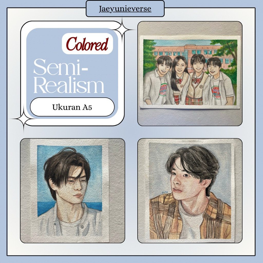 

Art Commission (Colored Semi-Realism) A5