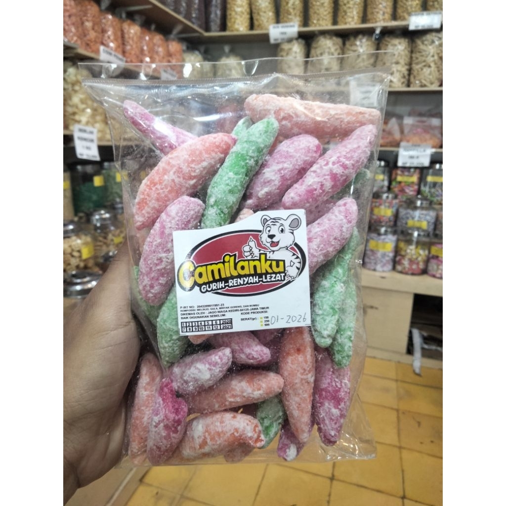 

camilan bidaran warna 120gr