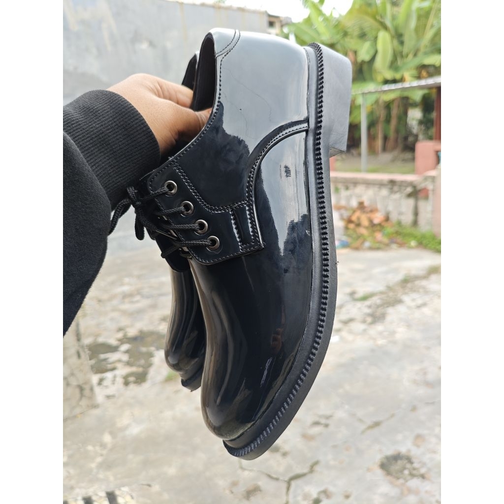 Sepatu Pdh Pendek Tni Ad Sepatu Pdh Polri  Sepatu Pdh Security Satpam Sepatu Pdh Jatah TNI AD Polisi